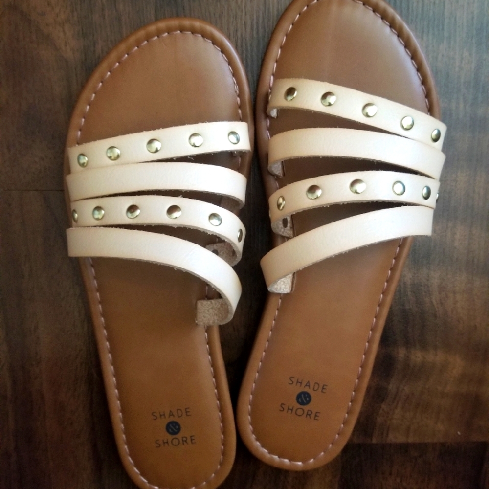 Shade & Shore Women's Slip-on Sandals - Size 6
